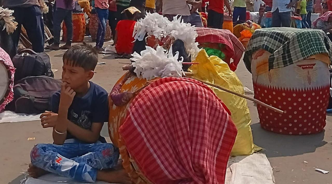 Dhakis are waiting for Durga Puja call