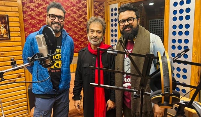 Nachiketa Chakraborty Records New Song Of Sourav Palodhi’s New Film Onko Ki Kothin