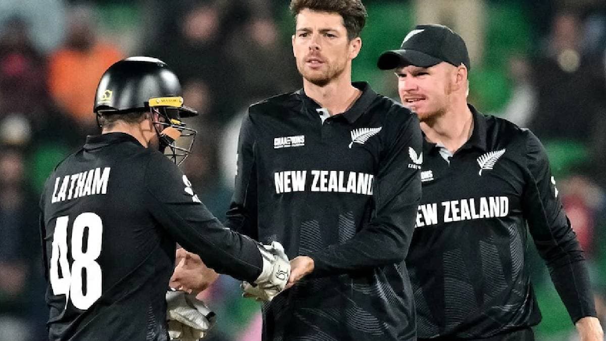 Icc 2025 champions trophy new zealand beat south africa