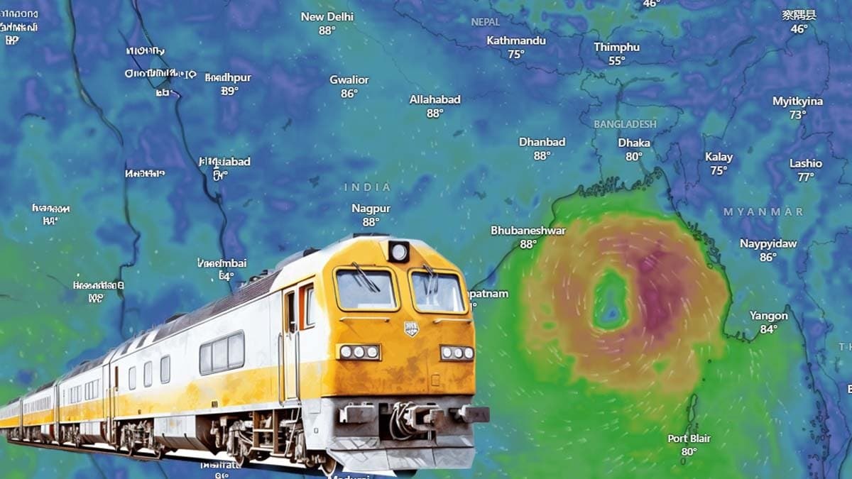 eastern railway arrange precaution necessary for cyclone dana_gnr