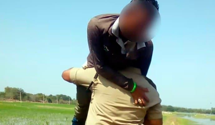 Telangana cop saves farmer's life