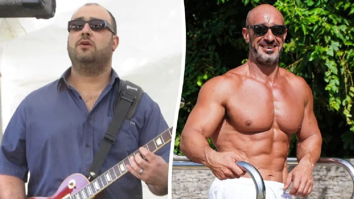 Man who survived heart attack becomes bodybuilder