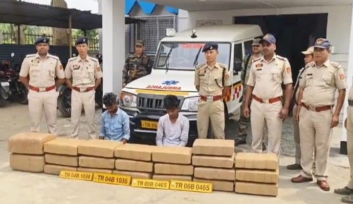Tripura two arrested