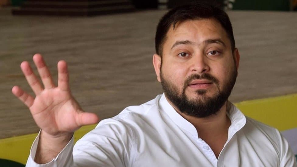 bjp is doing hooliganism in Bengal, tejashwi complained gnr