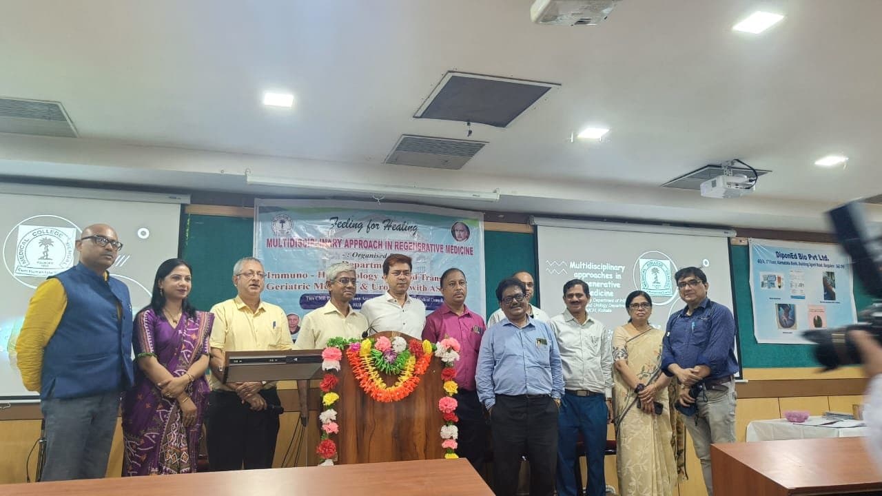 PRP Therapy Workshop at Calcutta Medical College