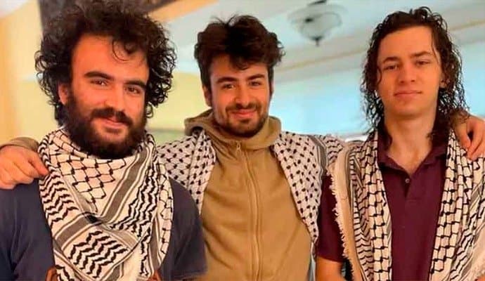 Three Palestinian students shot near US campus