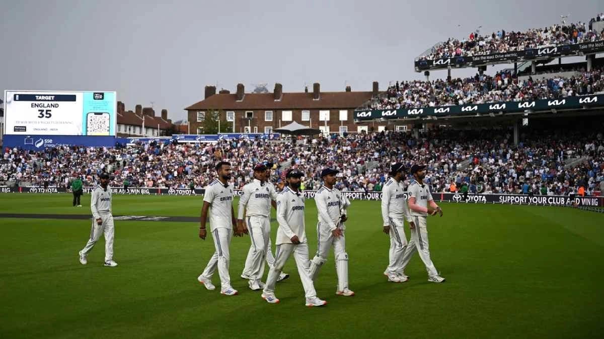 India continue fighting in oval test despite root and brook century