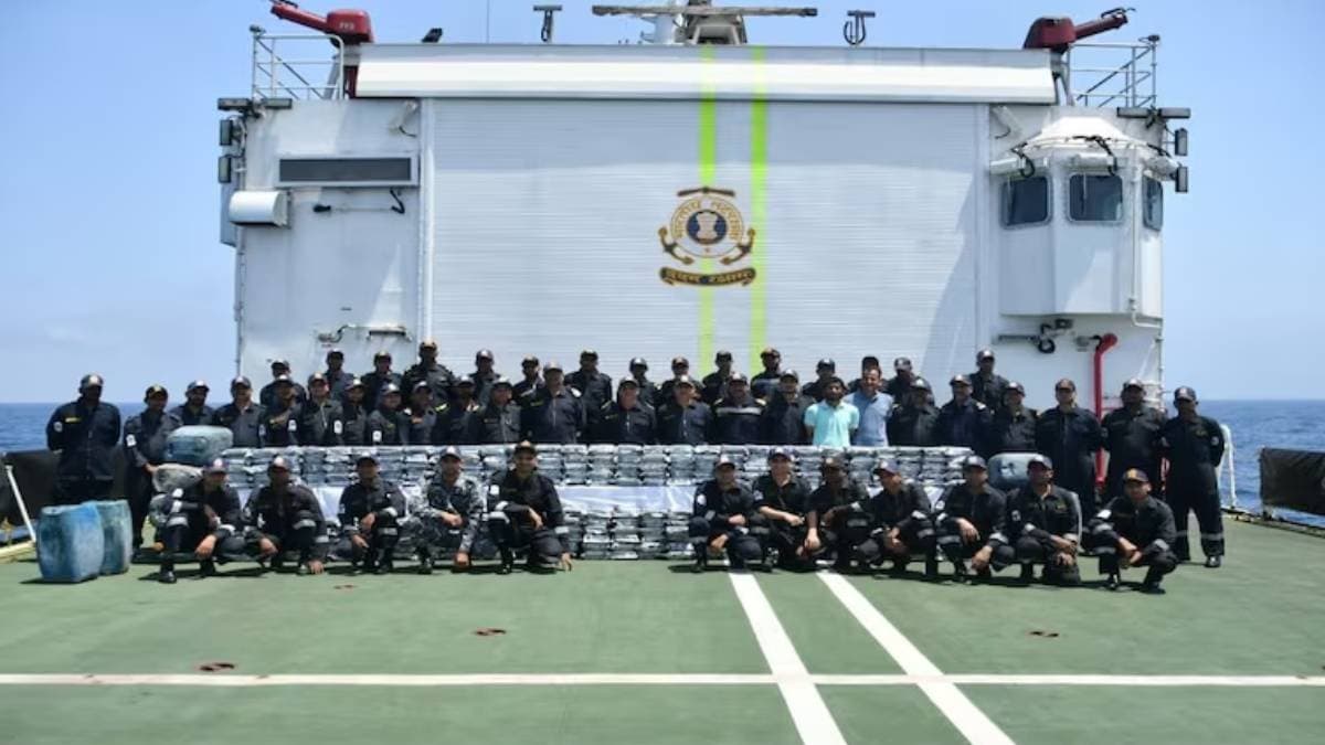 Crores of drugs dumped off the Gujarat coast