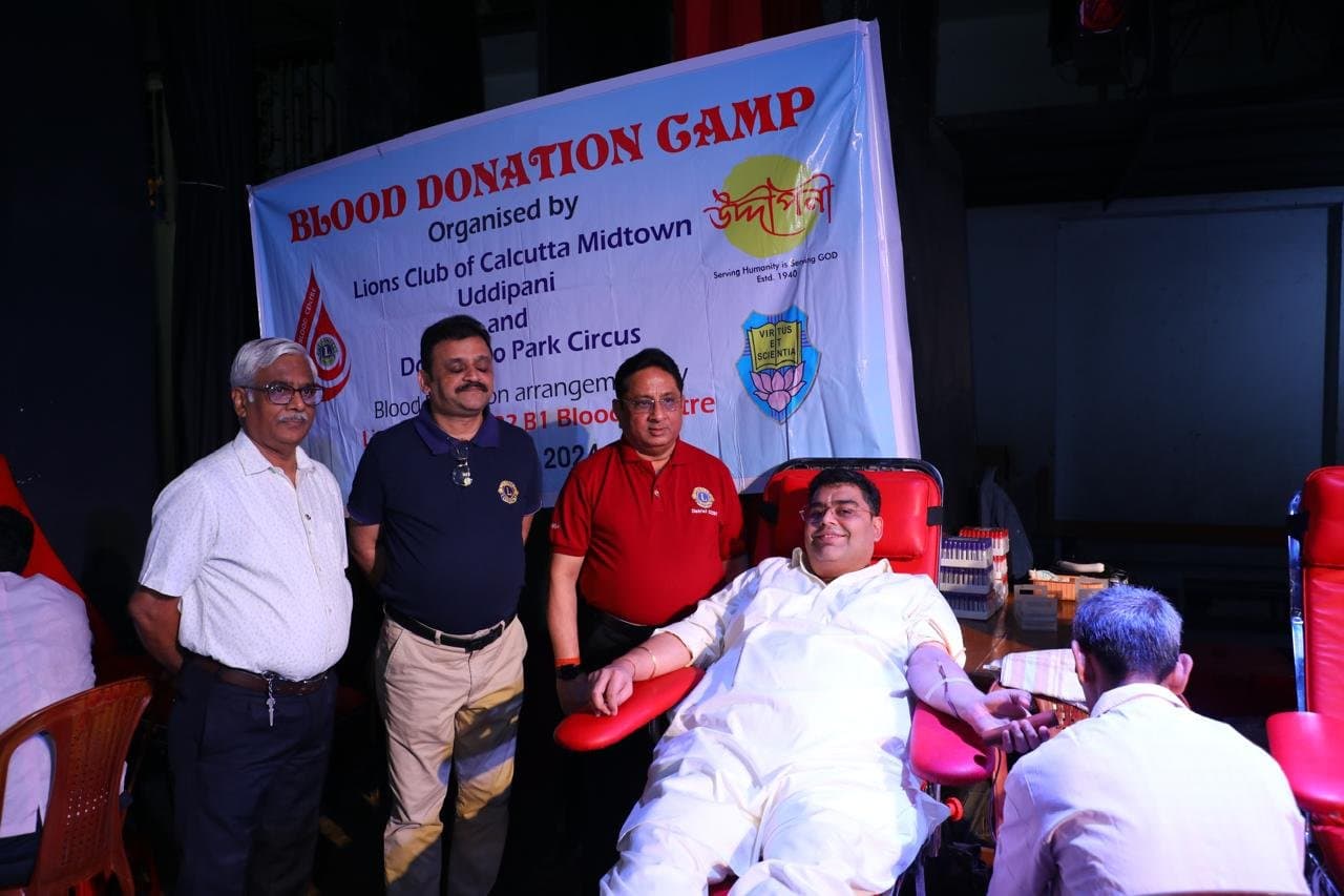 Blood donation camp
