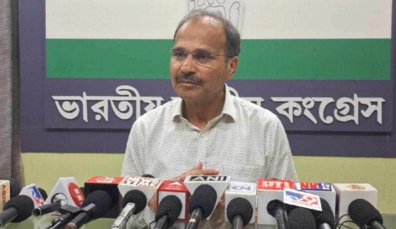 Adhir chowdhury attacks cpm leaders