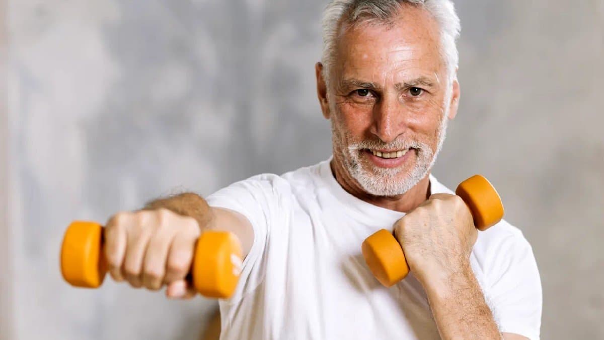 This is how can older people can start doing workout