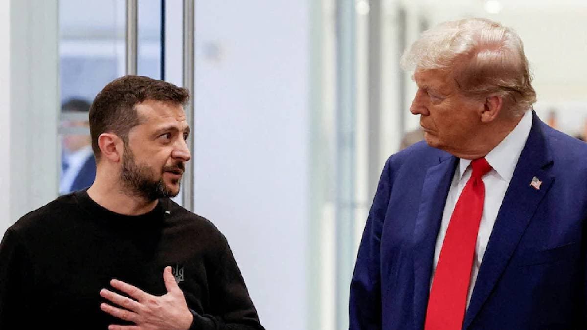 us president donald trump blames ukrainian president zelensky for war with russia