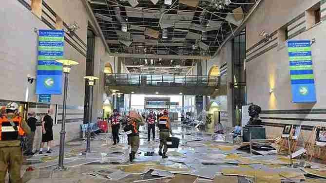 Soroka Hospital In Israel Hit By Irans Missile Attack