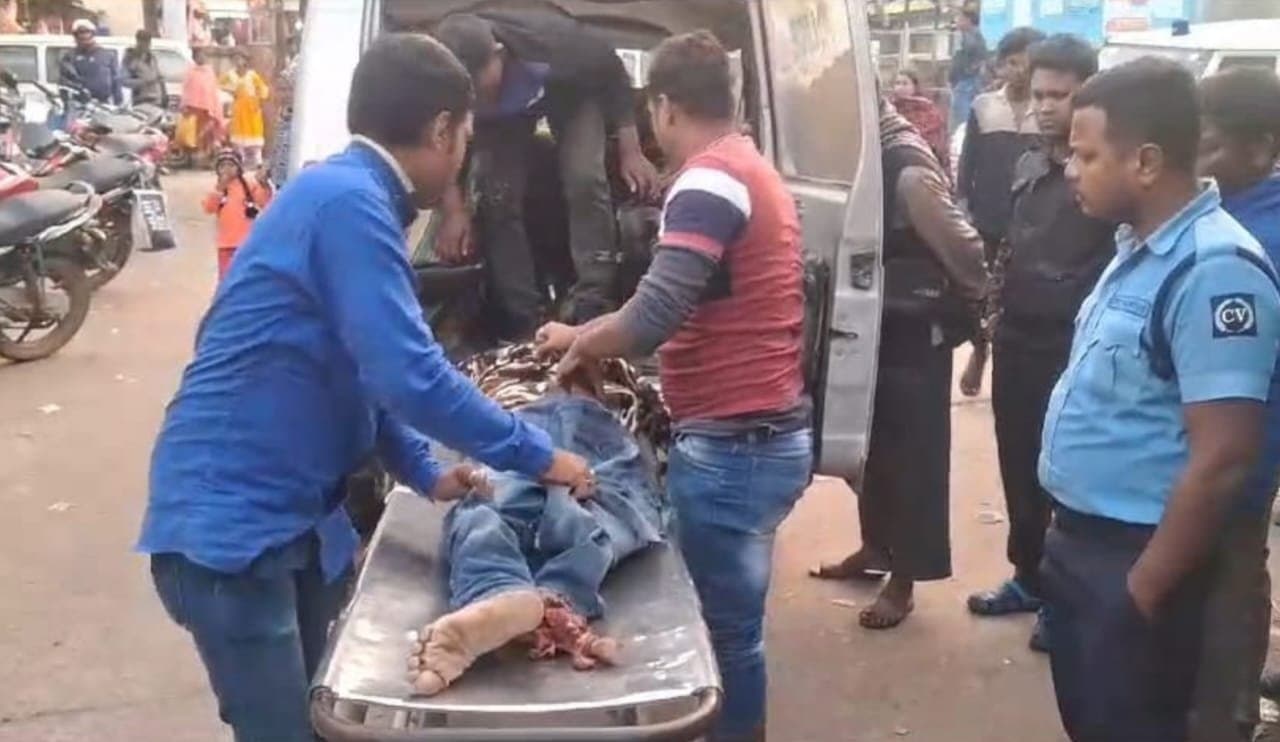 road accident in pandua cause one death