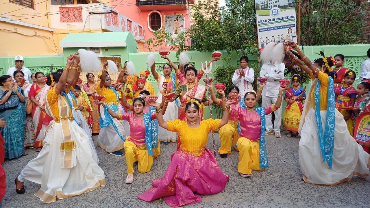 Durga puja celebration start on poilaboishakh