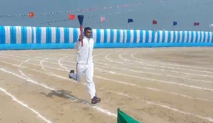 police sports event in murshidabad