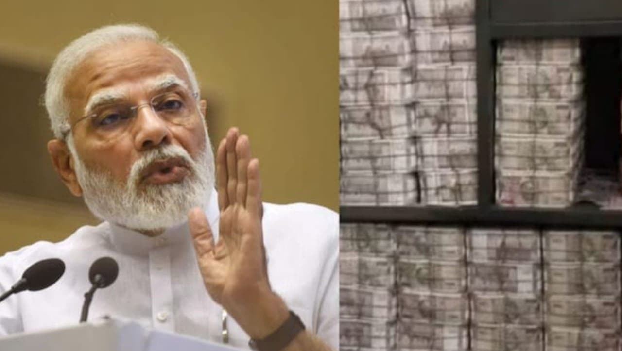 PM's 'Money Heist' dig at Congress