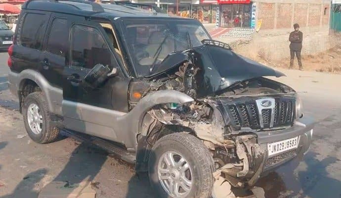 Narrow Escape For Mehbooba Mufti, Car Involved In Huge Crash