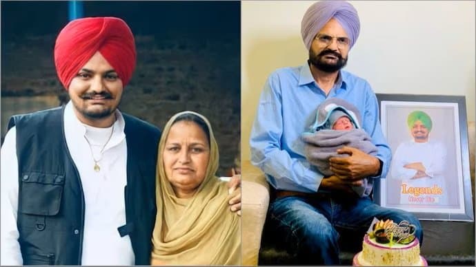 Sidhu Moosewala’s parents welcome baby boy, father shares pictures