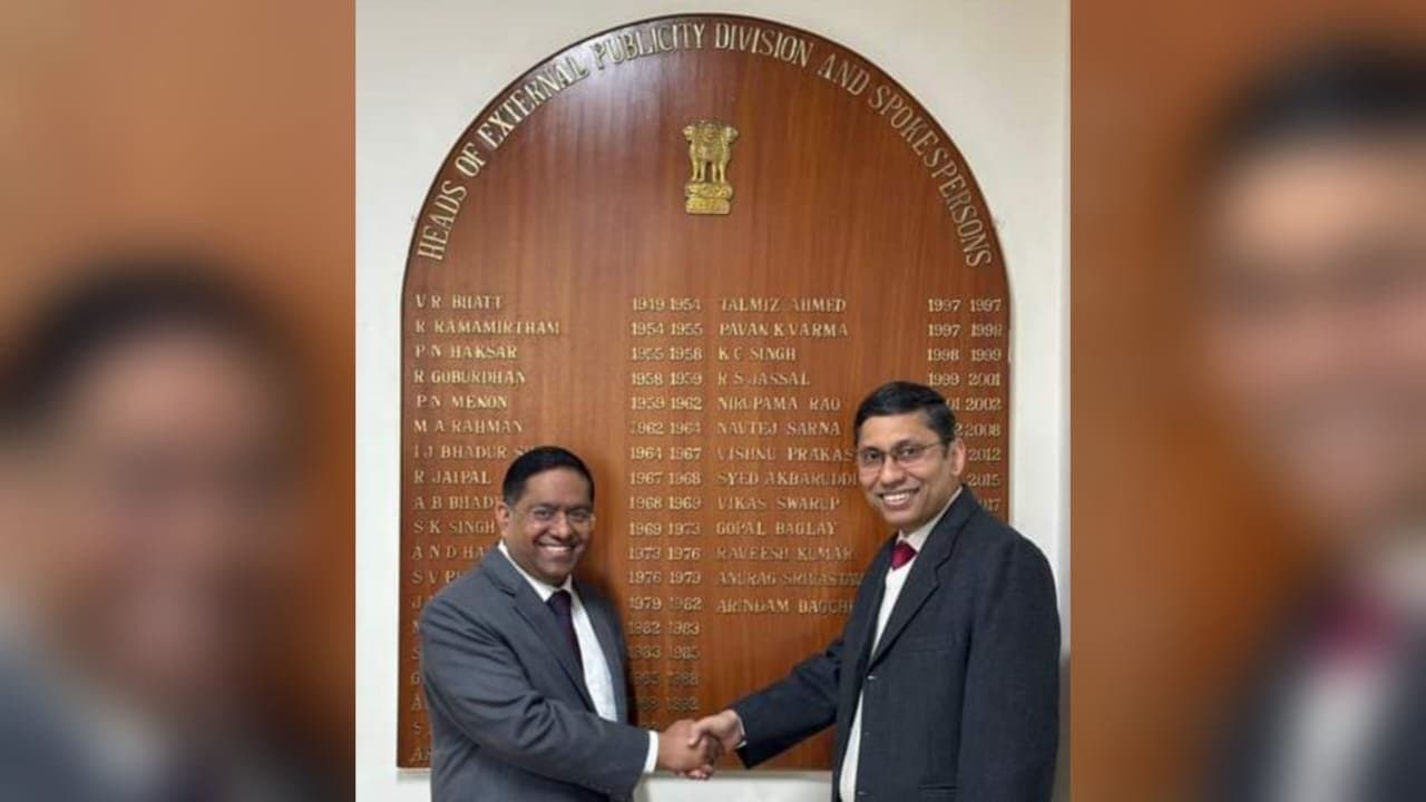 Randhir Jaiswal takes over as MEA spokesperson from Arindam Bagchi