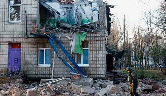 russia drone attack at ukraine