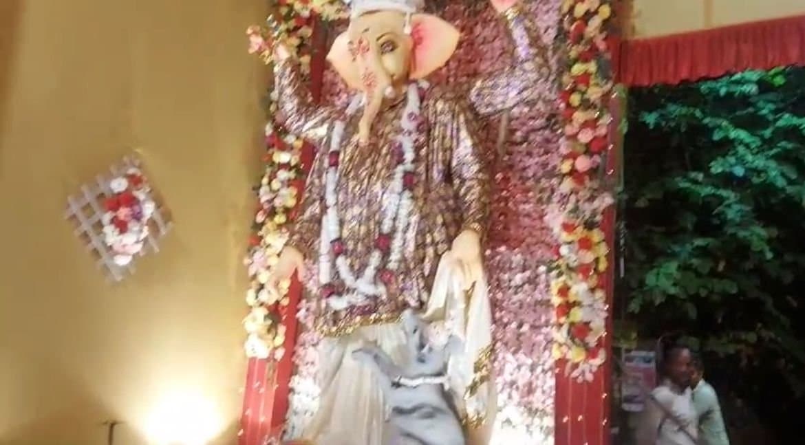 theme based ganesh puja in kolkata gnr