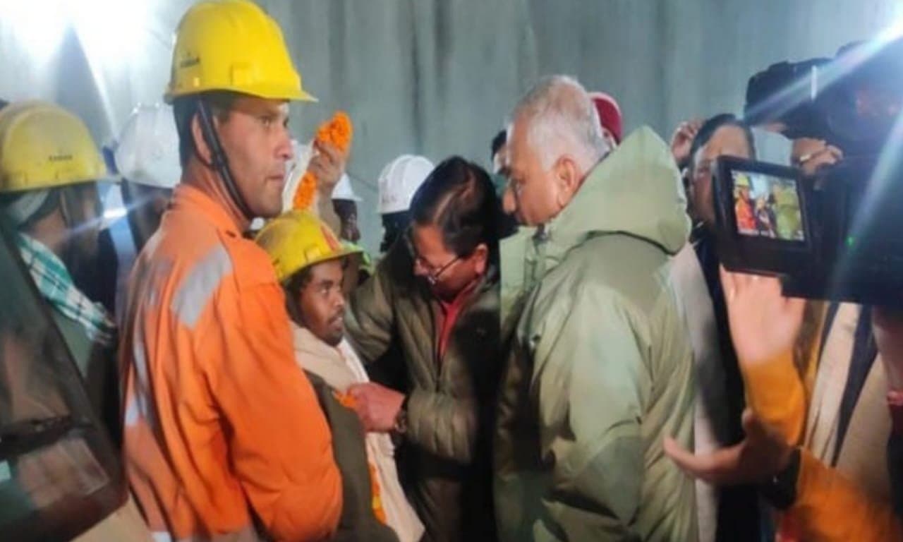 41 Workers Brought Out From Uttarakhand Tunnel