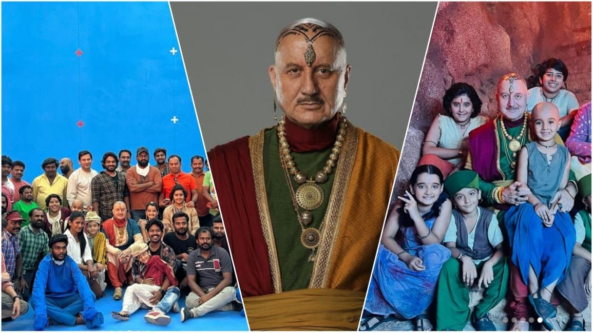 Anupam Kher shares his look from Chota Bheem on Instagram!