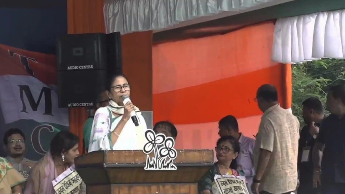 Mamata Banerjee at TMC protest-rally-in-Kolkata