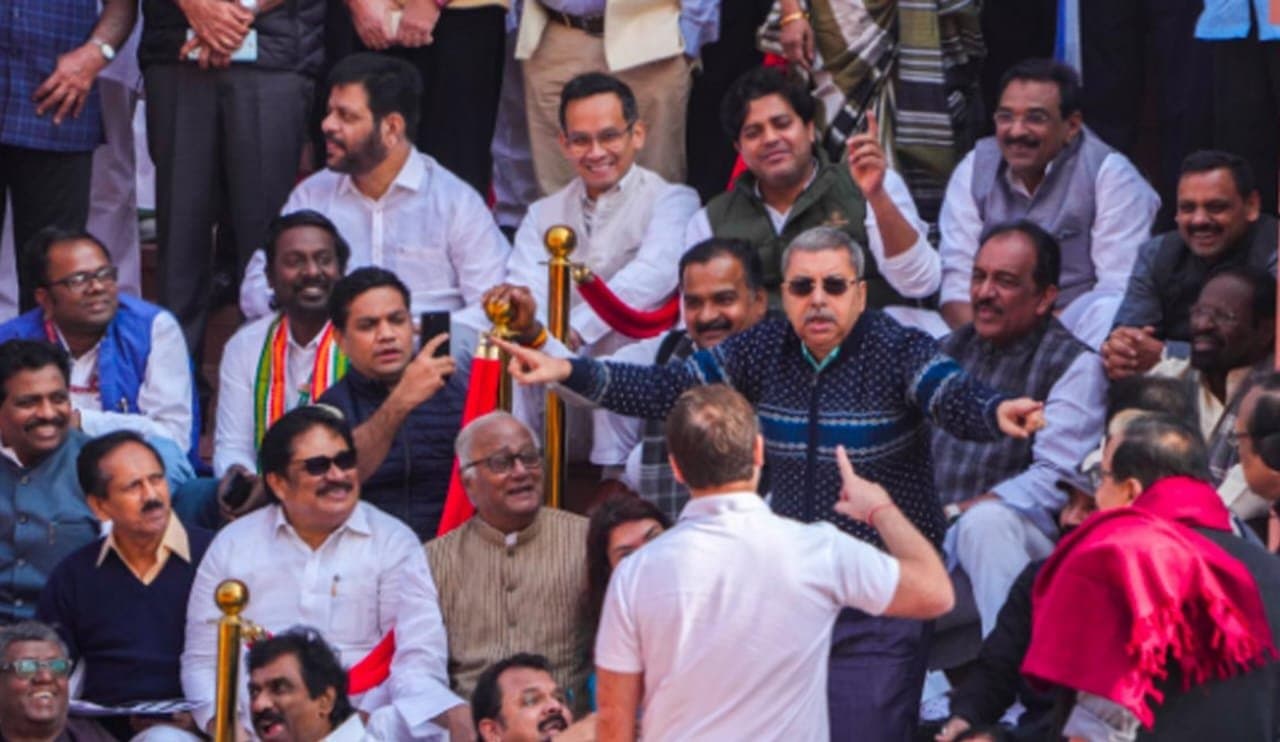 Vice President On MP Mimicking Him As Rahul Gandhi Took Video