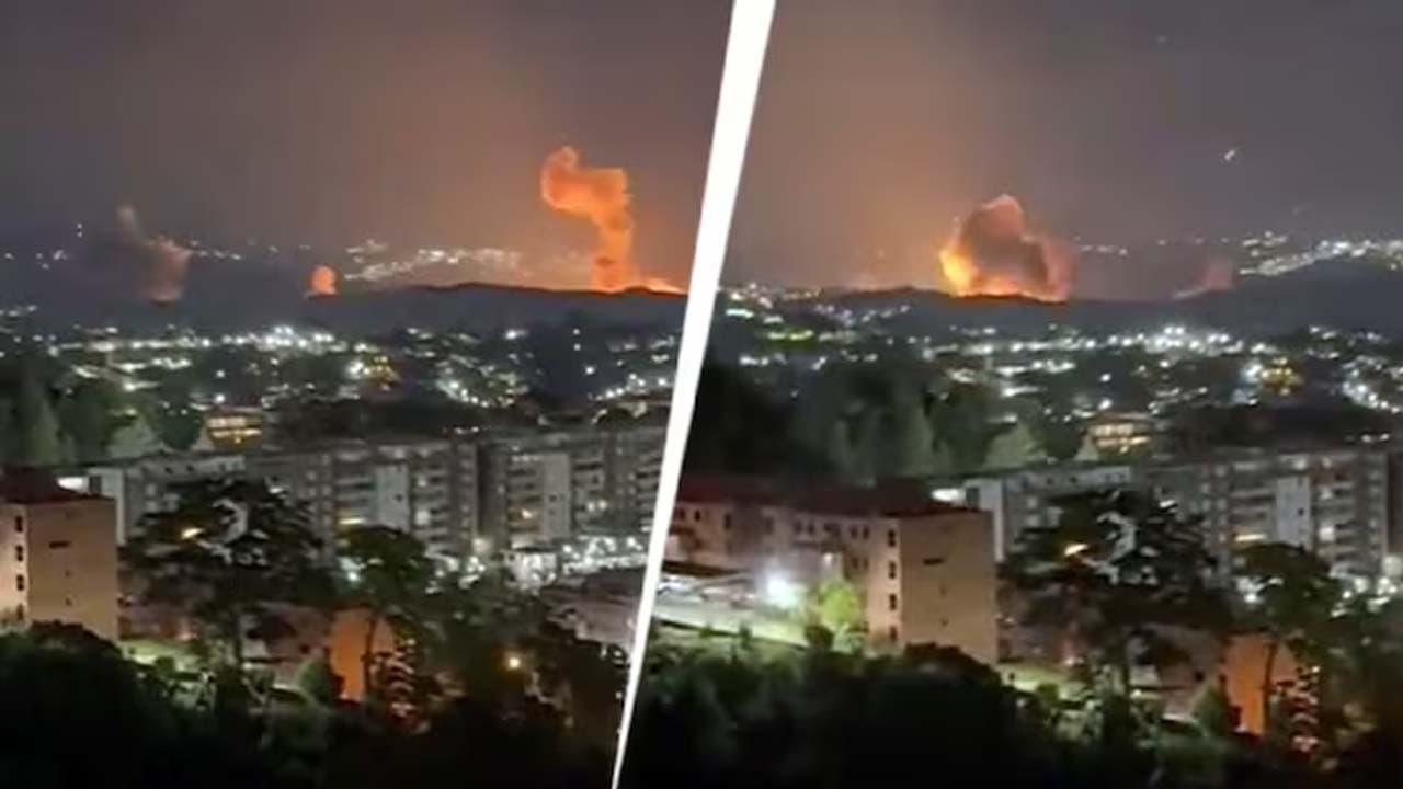 Venezuela Caracas Explosion