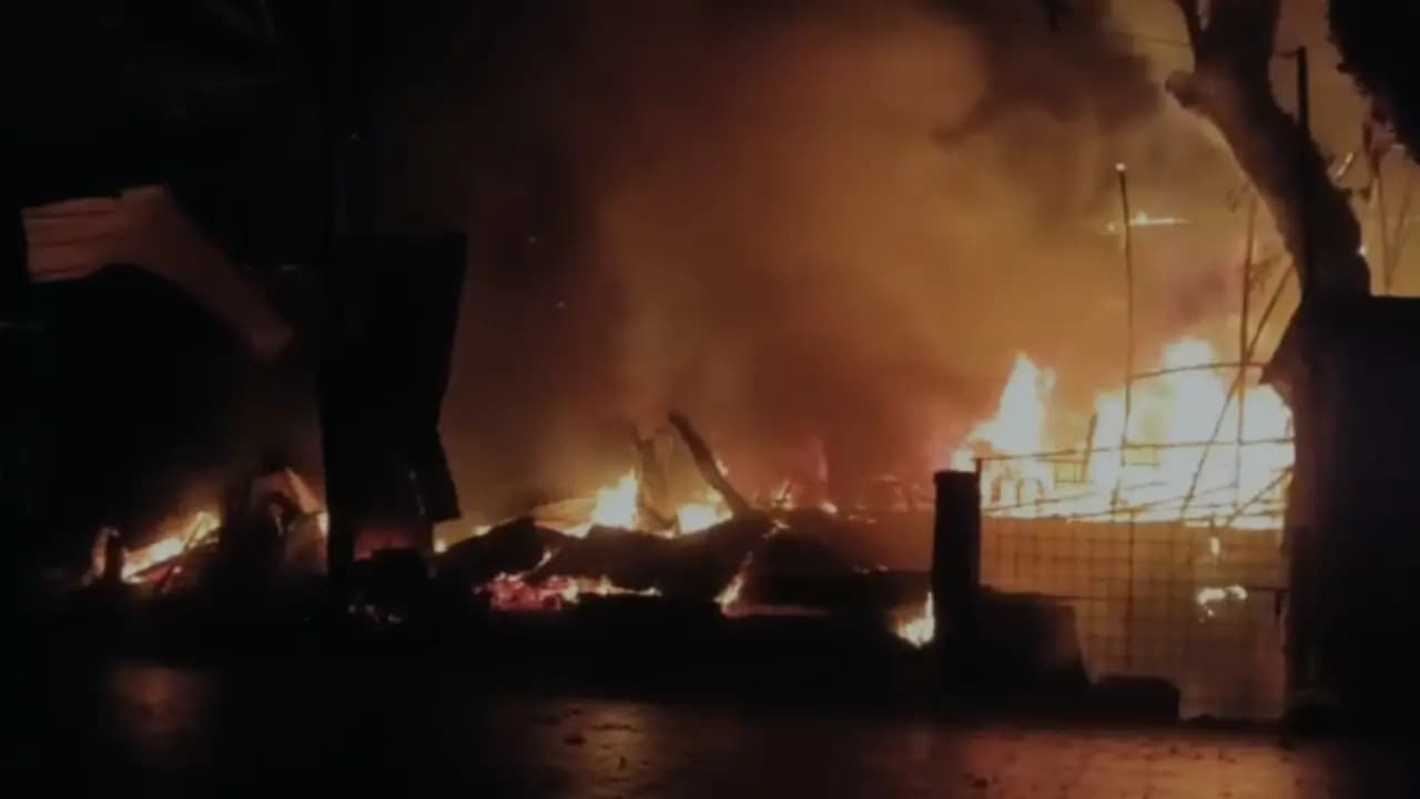 fire outbreak at Gaighata