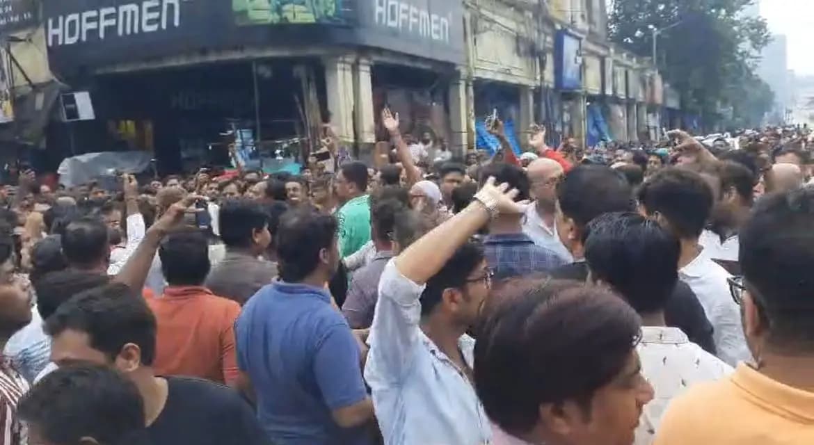 intense tension in the New Market area