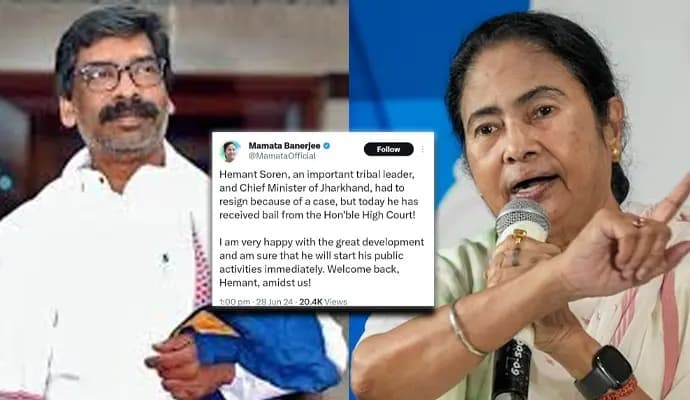 Ex-Jharkhand Chief Minister Hemant Soren Granted Bail