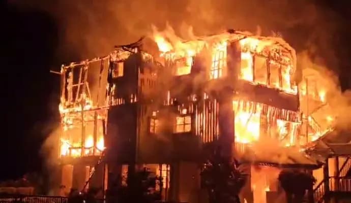 probe team formed to investigate hollong bungalow fire