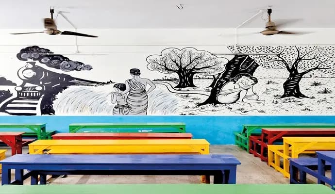 Kolkata school class room decoration