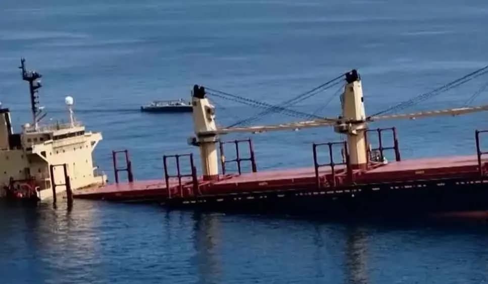 British ship crippled by Houthi strikes, sinks in Red Sea