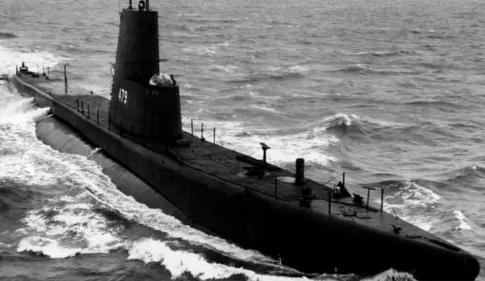 Wreckage of Pakistan submarine, found off Vizag