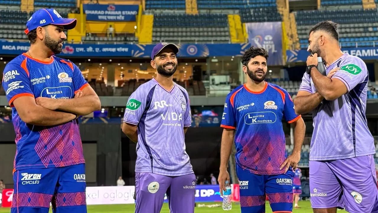 IPL 2026:Mumbai Indians win the toss and elects to bowl first against KKR