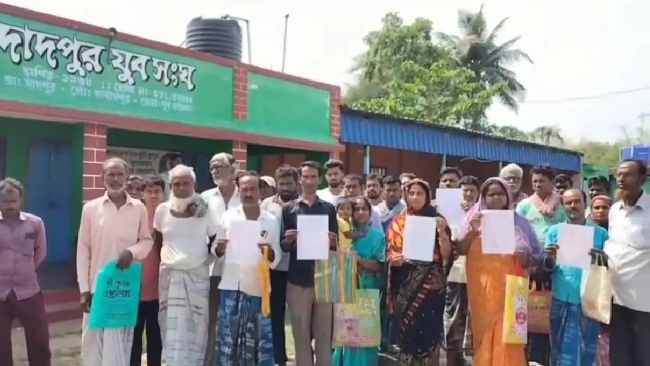 Villegers Angry Over SIR Supplementary List As Hundreds Name Deleted