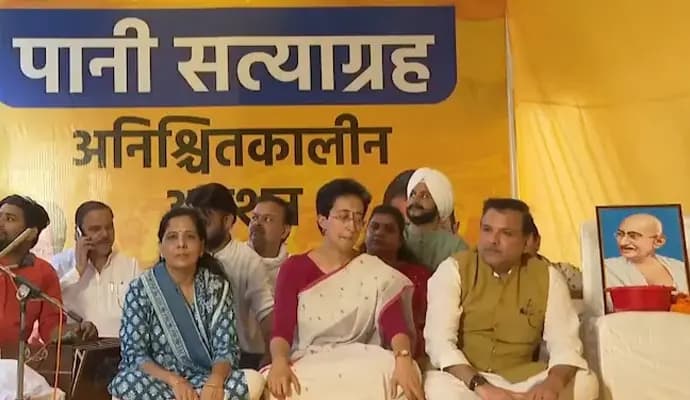 Atishi begins indefinite hunger strike over water crisis