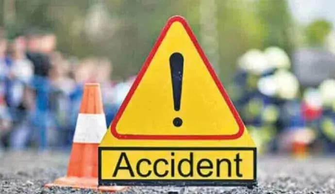 accident at gurap, six injured