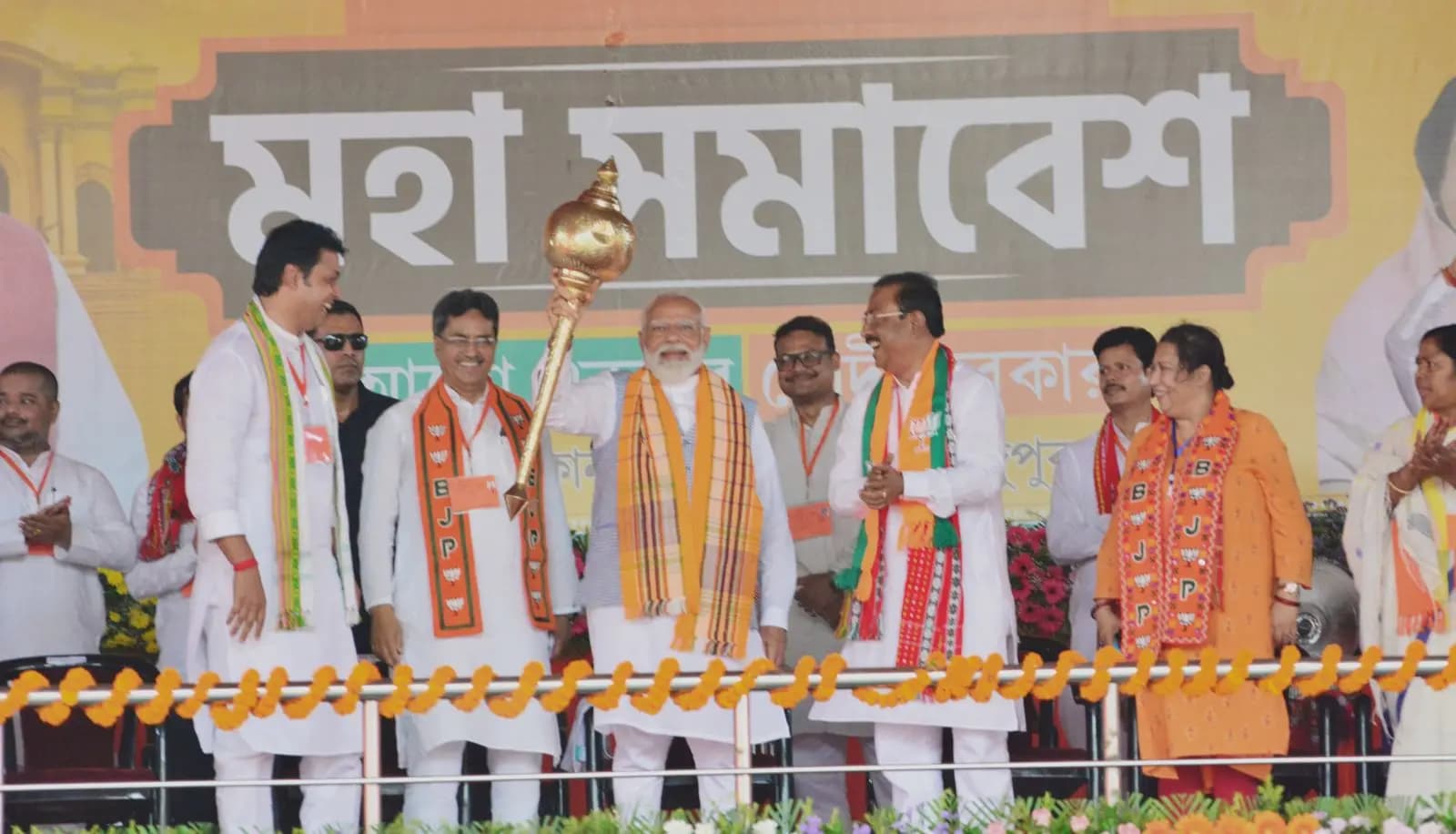 Modi sought votes in Tripura practically in the name of Ram