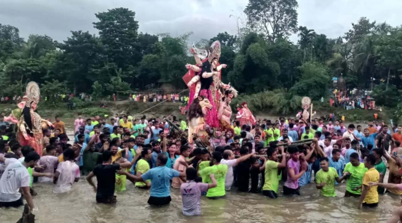 Durga Puja at Tripura