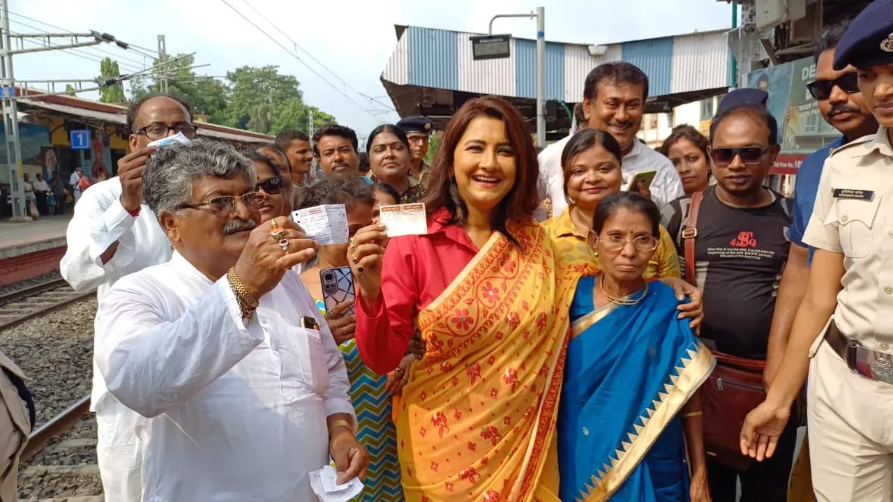 rachana banerjee vote campaign