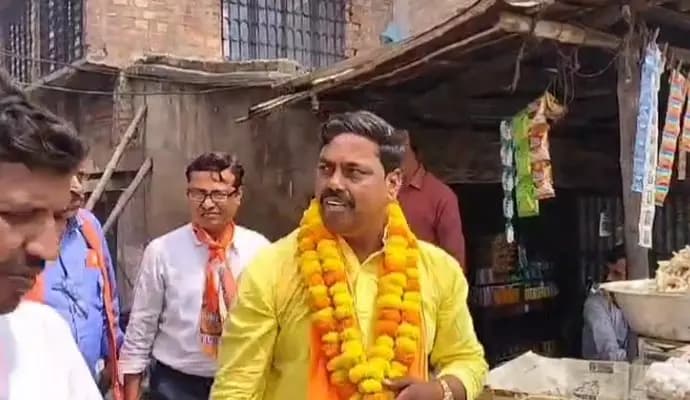 bjp candidate election campaign at murshidabad