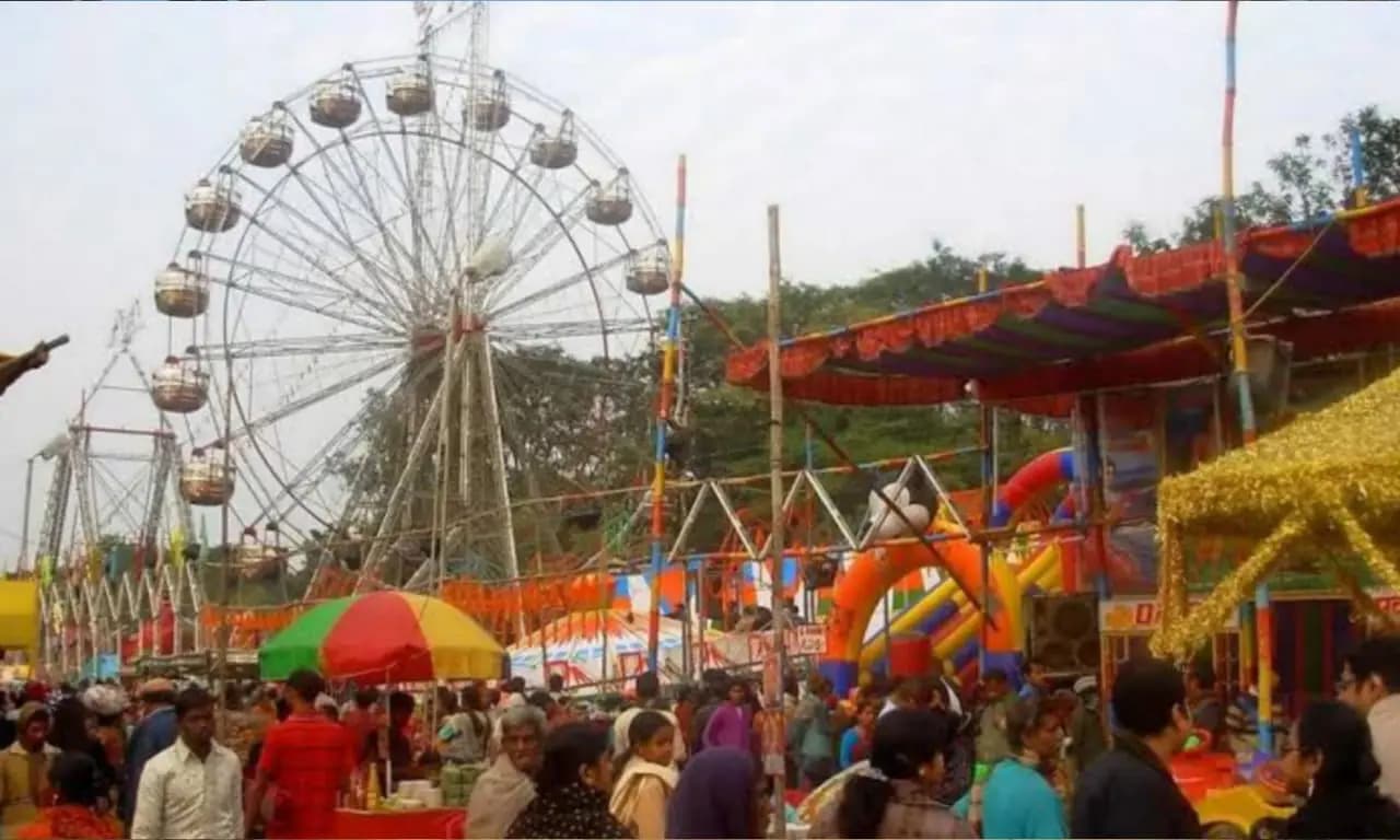 Poush mela starting again in shantiniketan