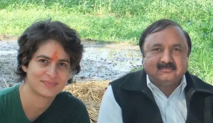 Priyanka Gandhi Congratulates Amethi Giant-Slayer