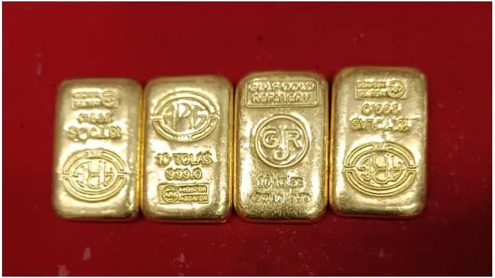 BSF Rescued gold biscuits, one arrest