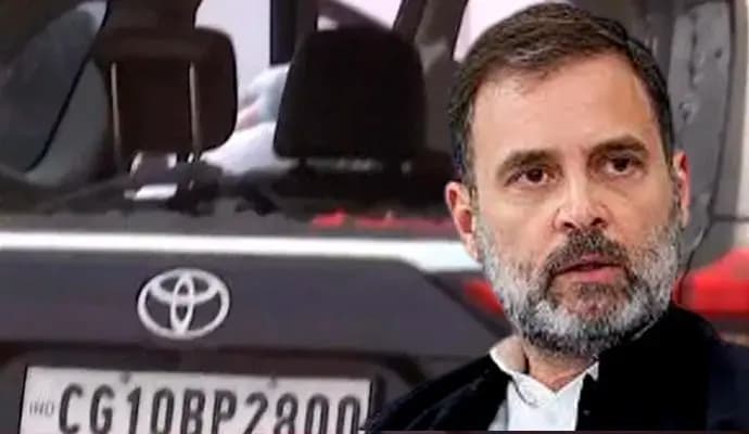 congress leader rahul gandhi car attacked in bengal-bihar border